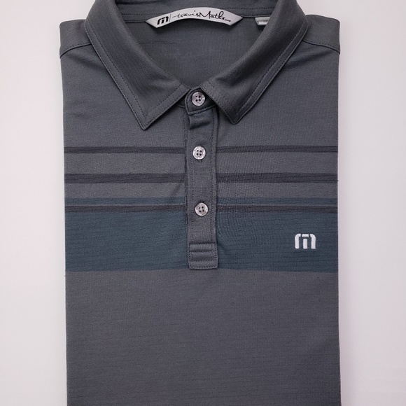 Travis Mathew Other - Travis Mathew Polo Shirt Medium Gray Multicolor Me